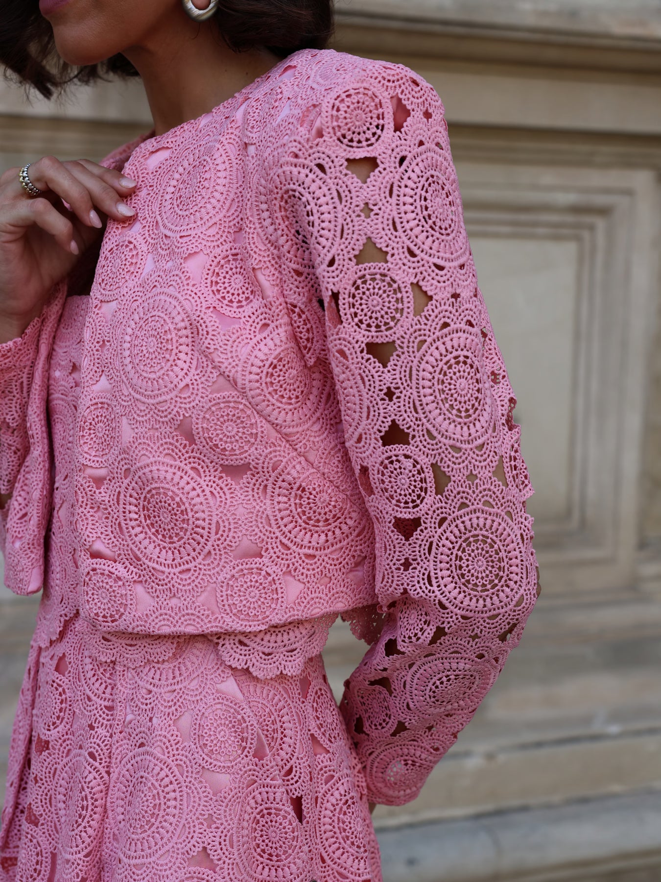 Chaqueta Lacería