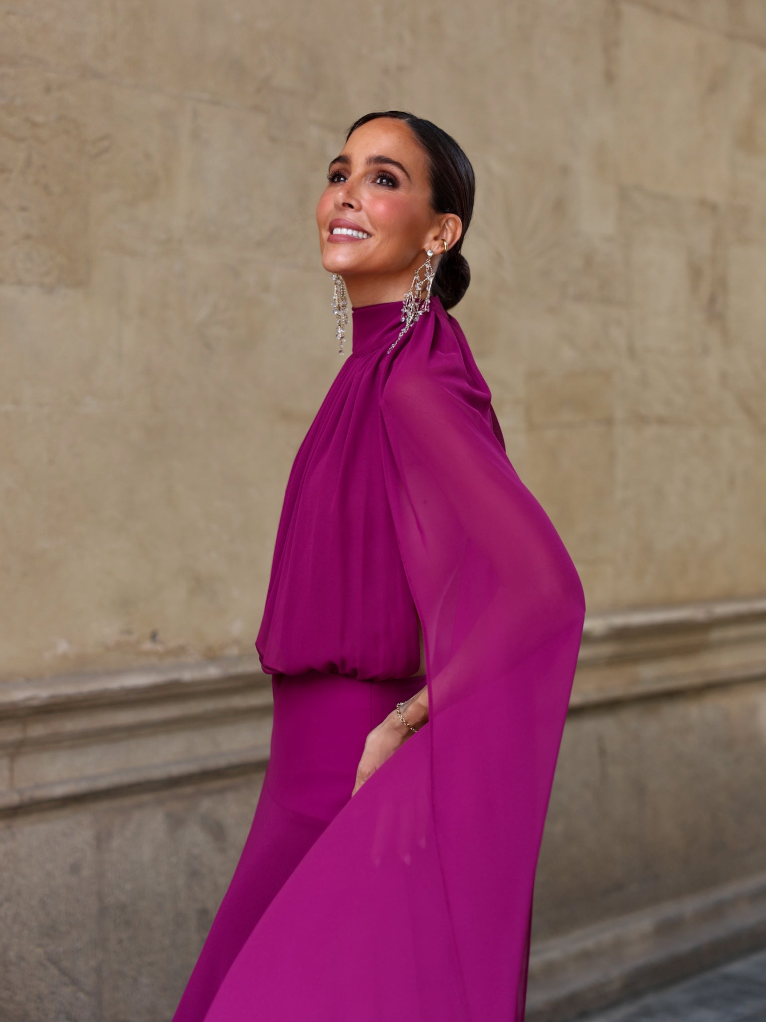 Vestido Paris magenta