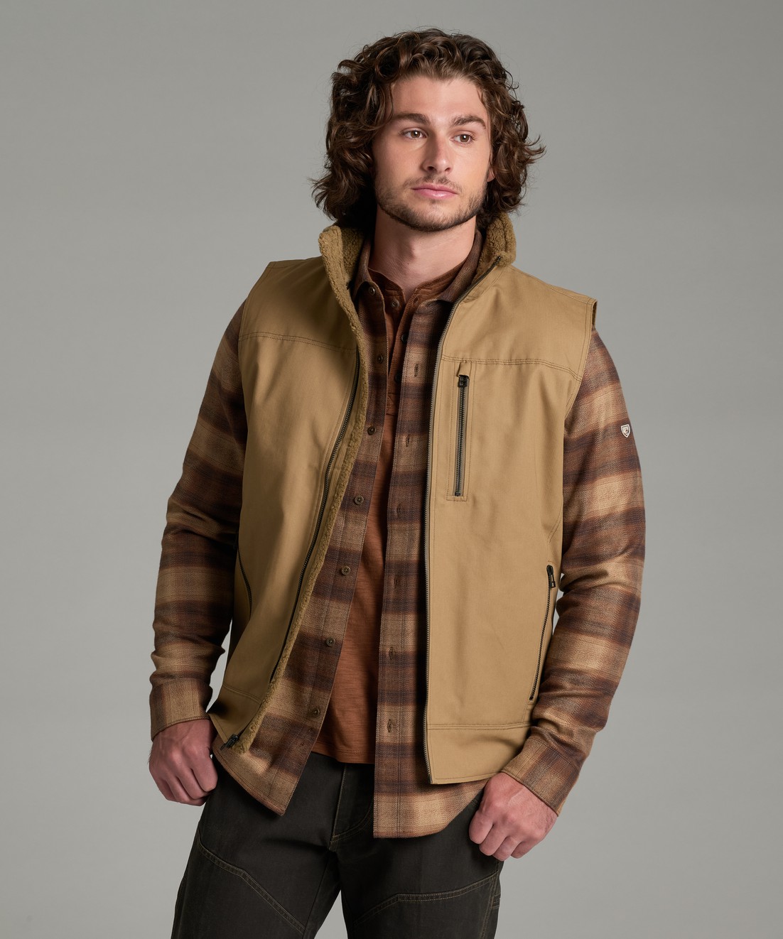 Burr™ Lined Vest - DESERT KHAKI