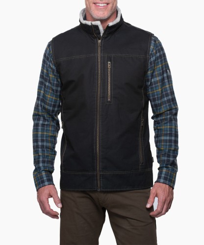 Burr™ Lined Vest - ESPRESSO