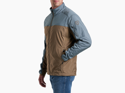 The One™ Jacket - MOSS WOOD / CHARCOAL BLUE