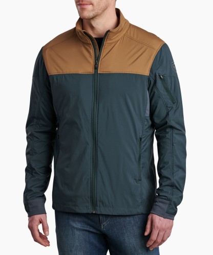 The One™ Jacket - DEEP POND / DARK KHAKI