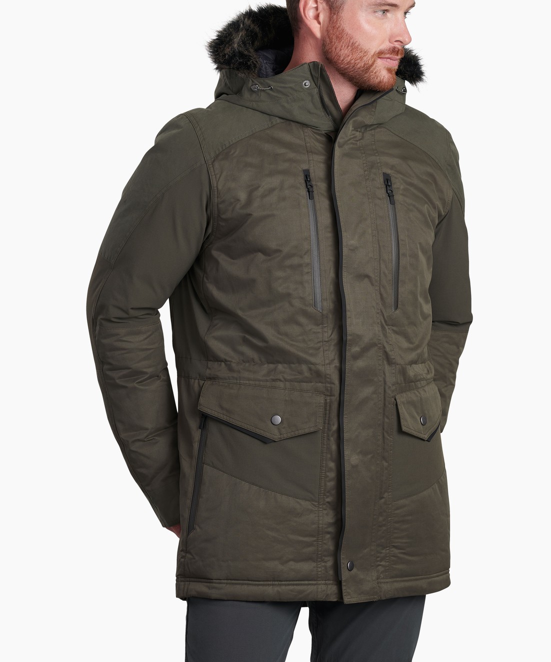 Ükon™ Down Parka - DARK MOSS