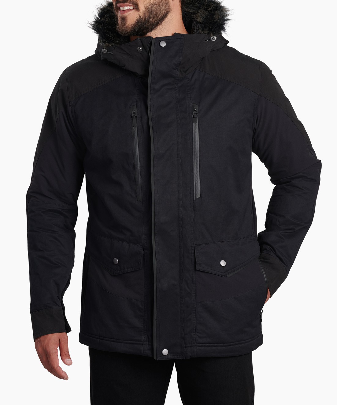 Ükon™ Fleece Lined Hoody - BLACKOUT