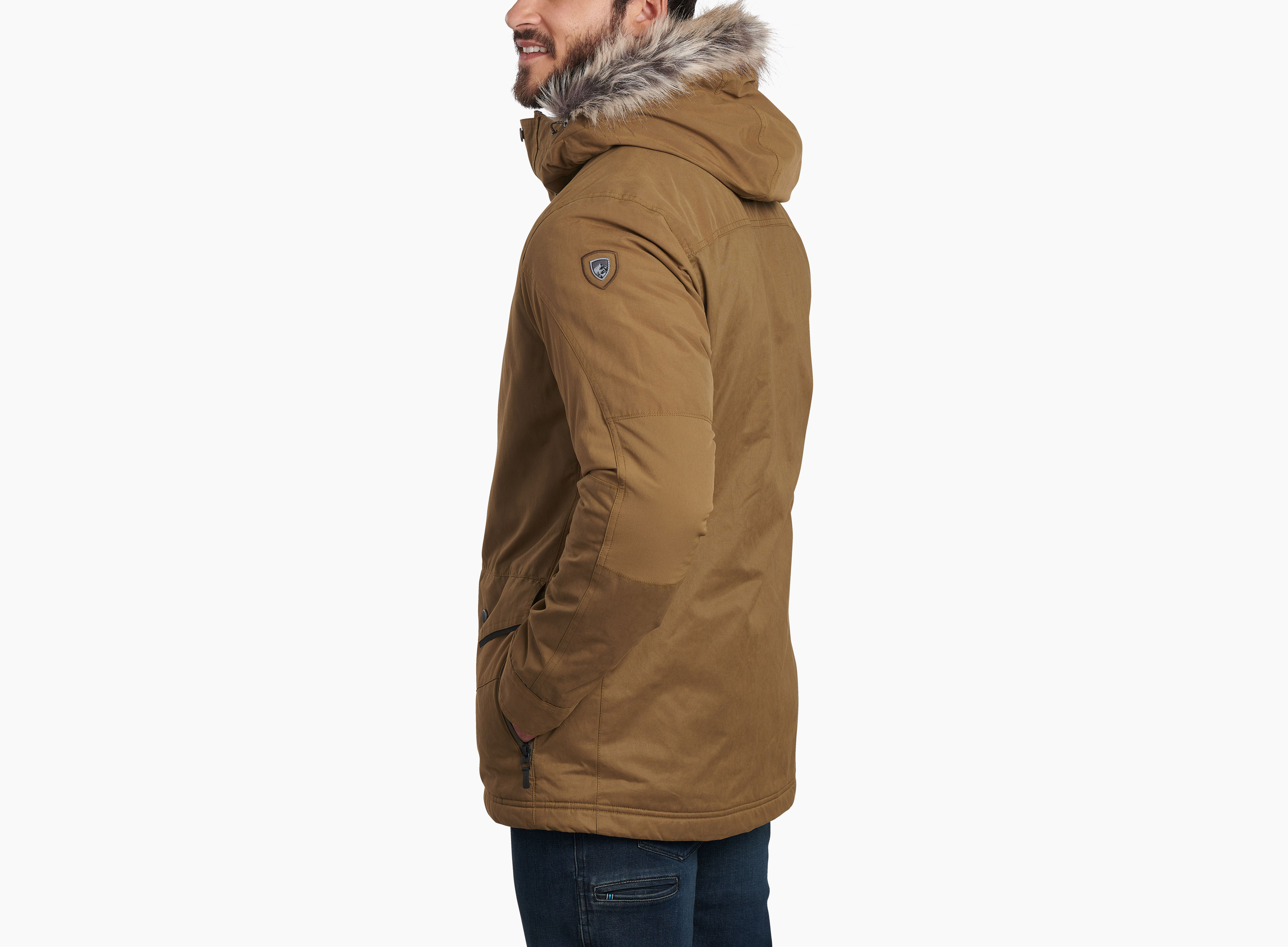 Ükon™ Fleece Lined Hoody - DARK KHAKI
