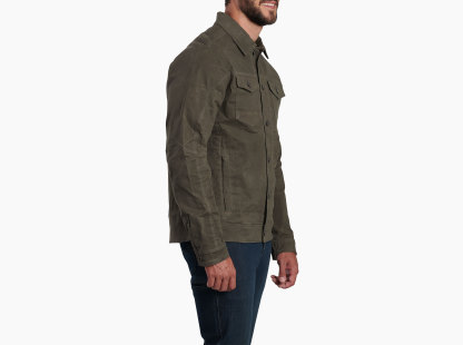 The Outlaw™ Waxed Jacket - GUN METAL