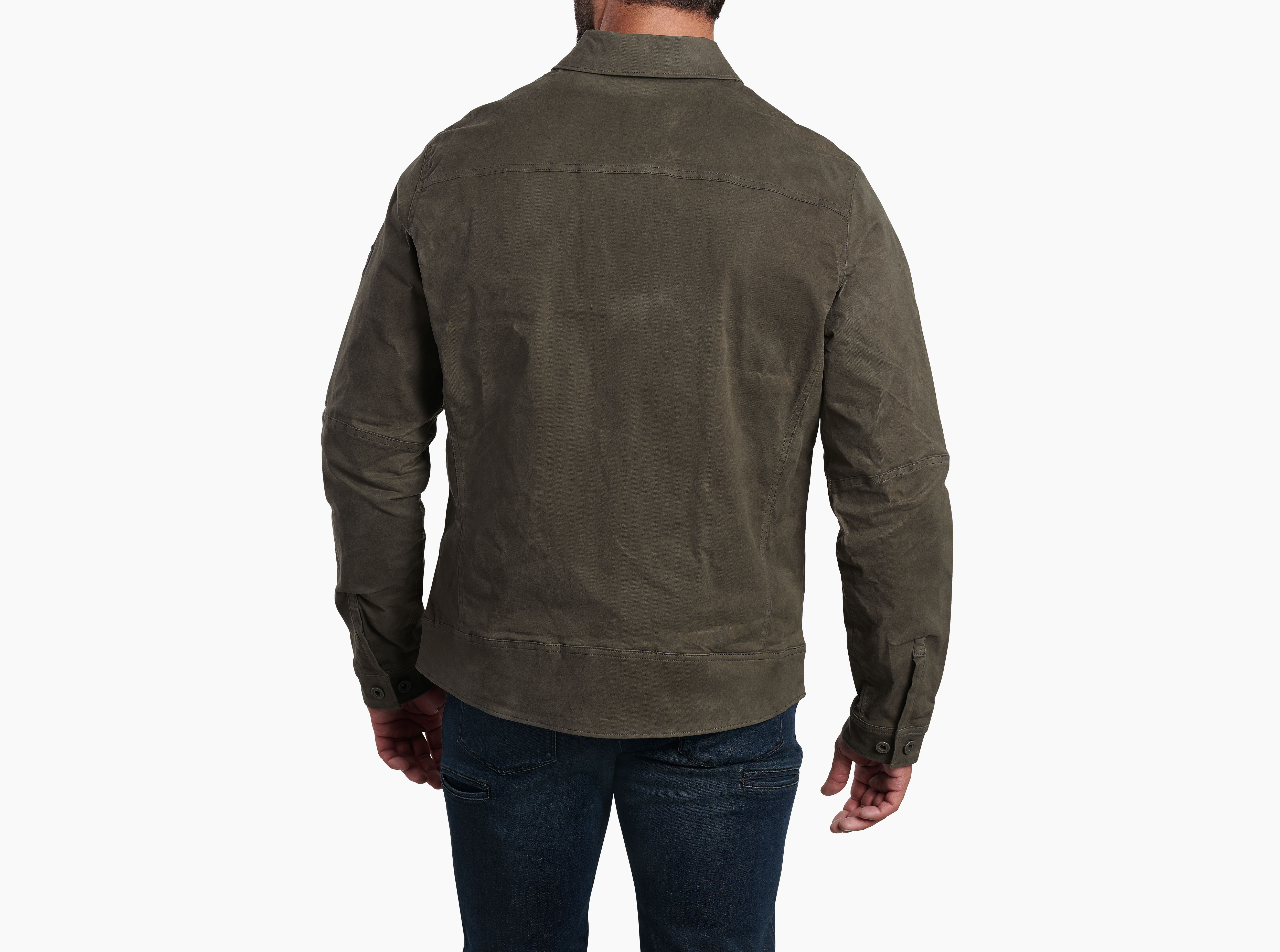 The Outlaw™ Waxed Jacket - GUN METAL