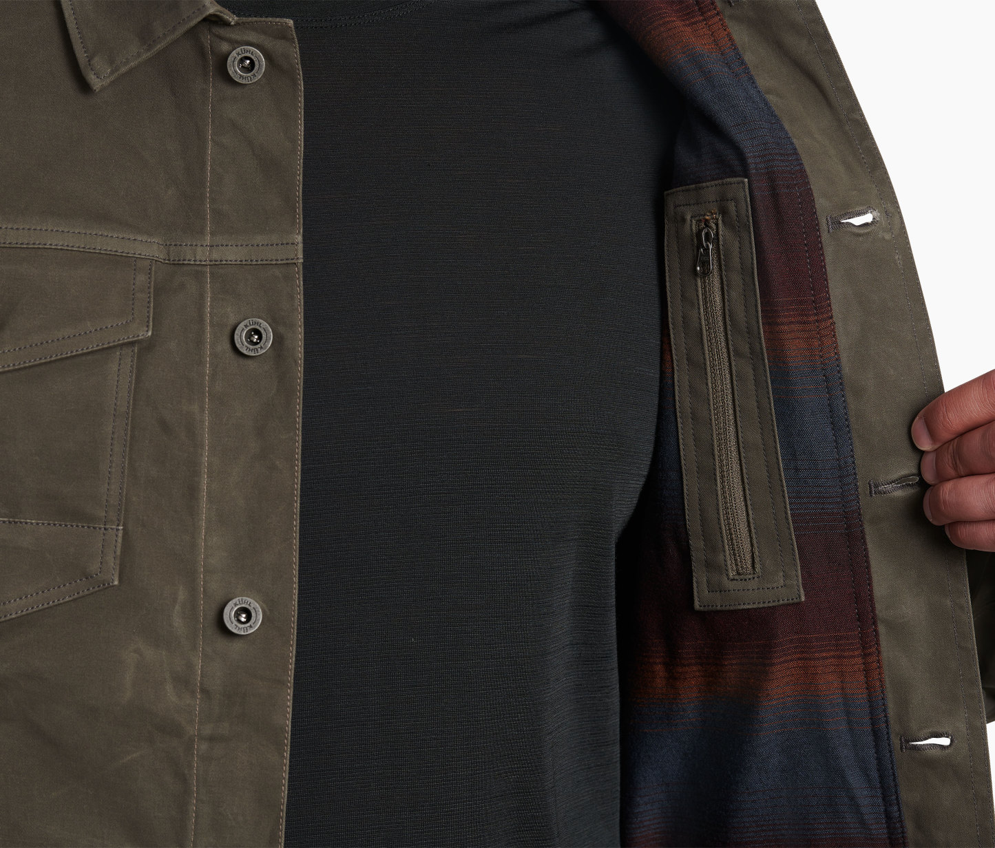 The Outlaw™ Waxed Jacket - INTERIOR COMFORT