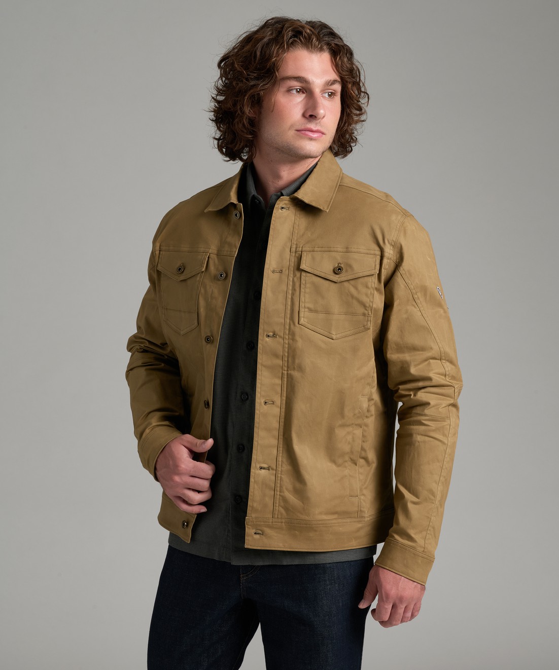 The Outlaw™ Waxed Jacket - DESERT KHAKI