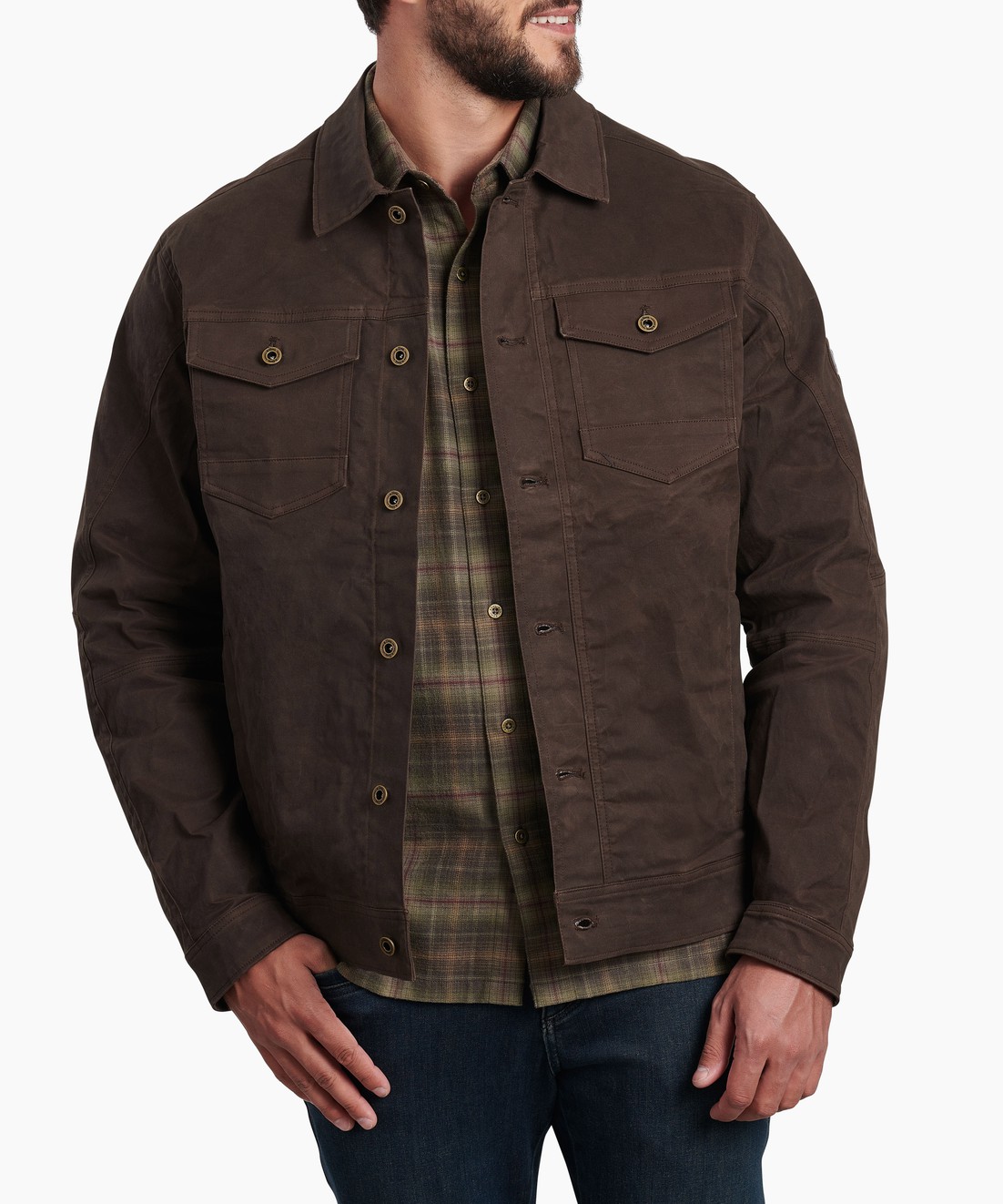 The Outlaw™ Waxed Jacket - TURKISH COFFEE