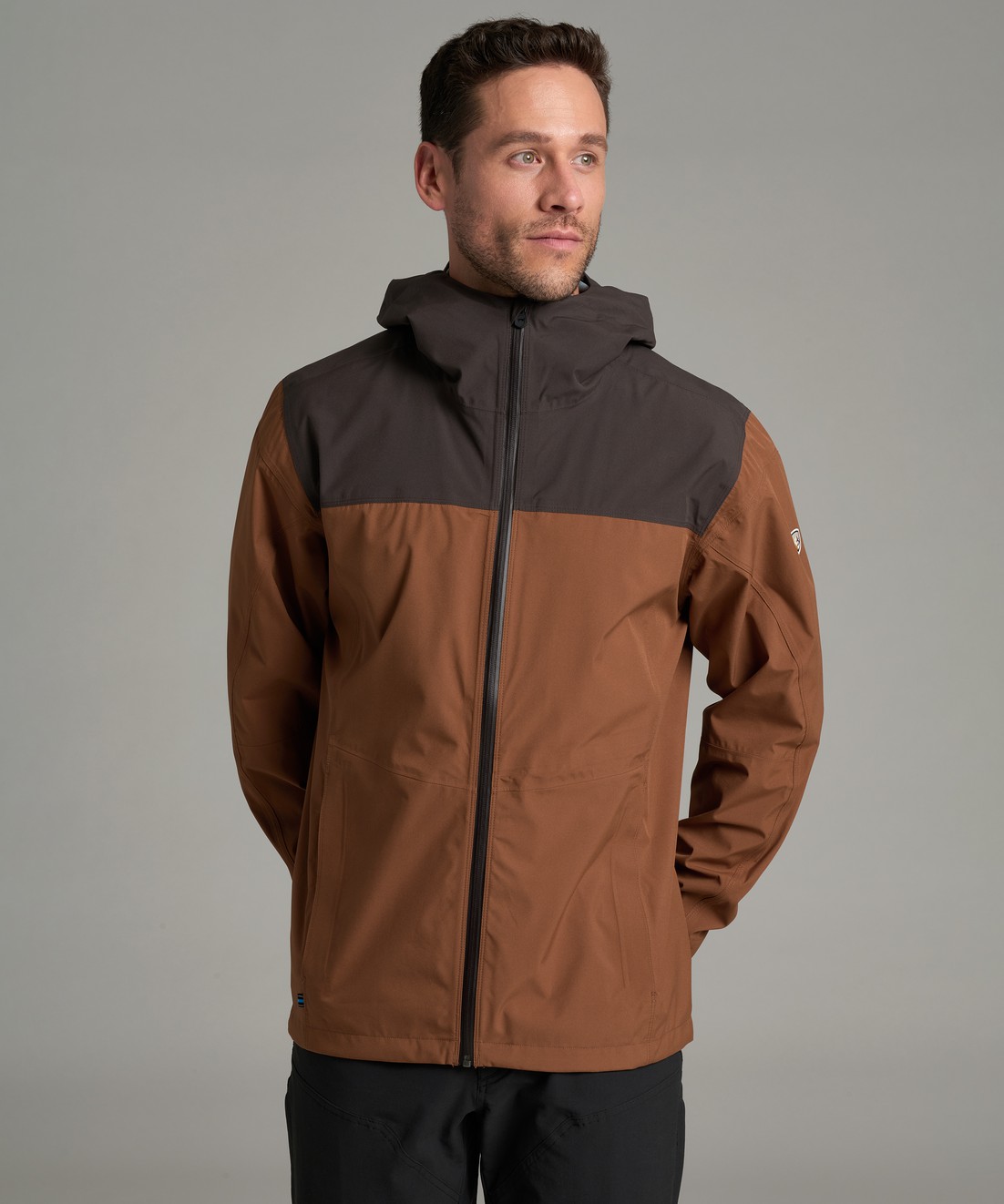 Stretch Voyagr™ Jacket - SADDLE BROWN / BRACKISH