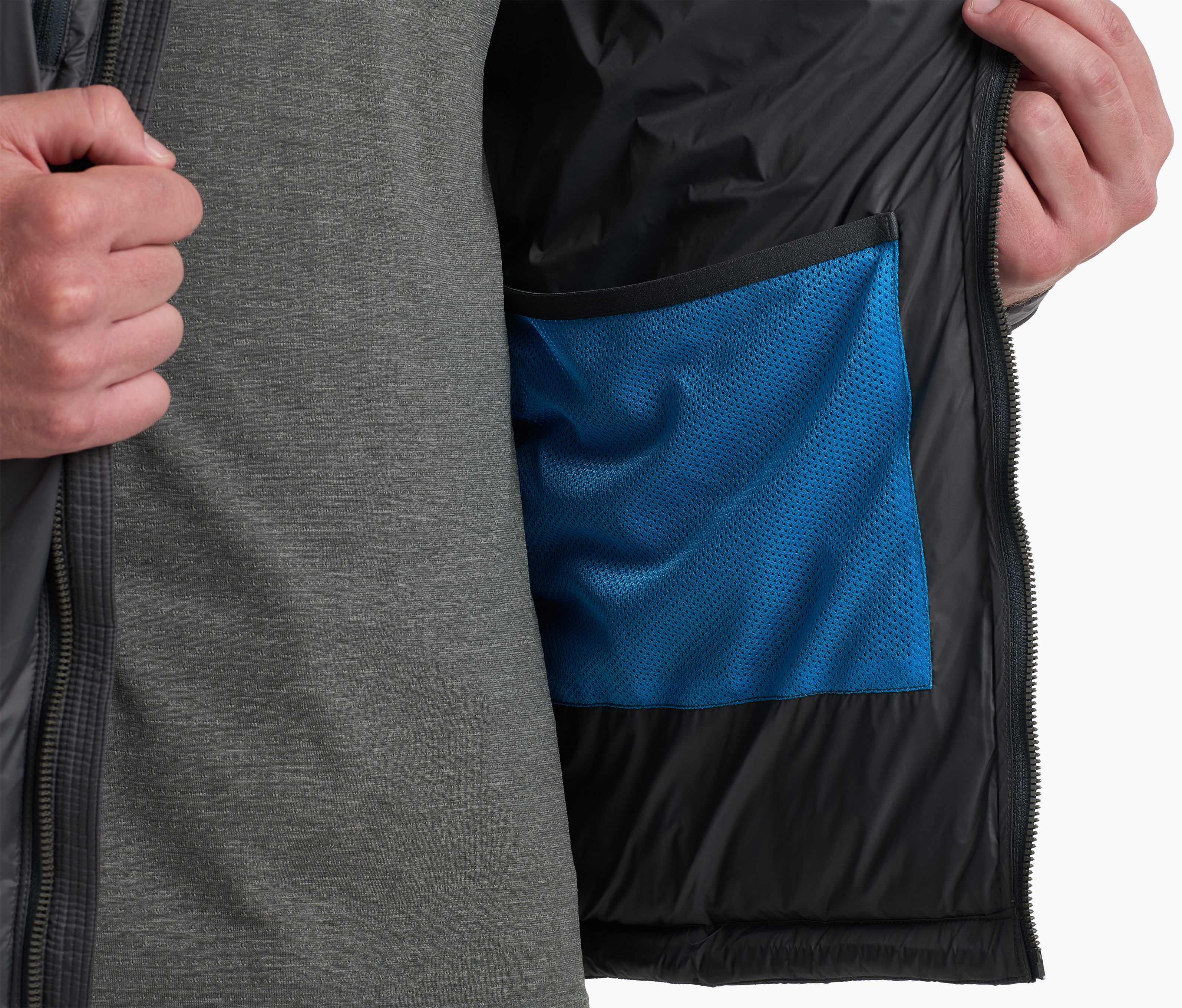 Crossfire™ Hooded Jacket - INTERIOR COMFORT