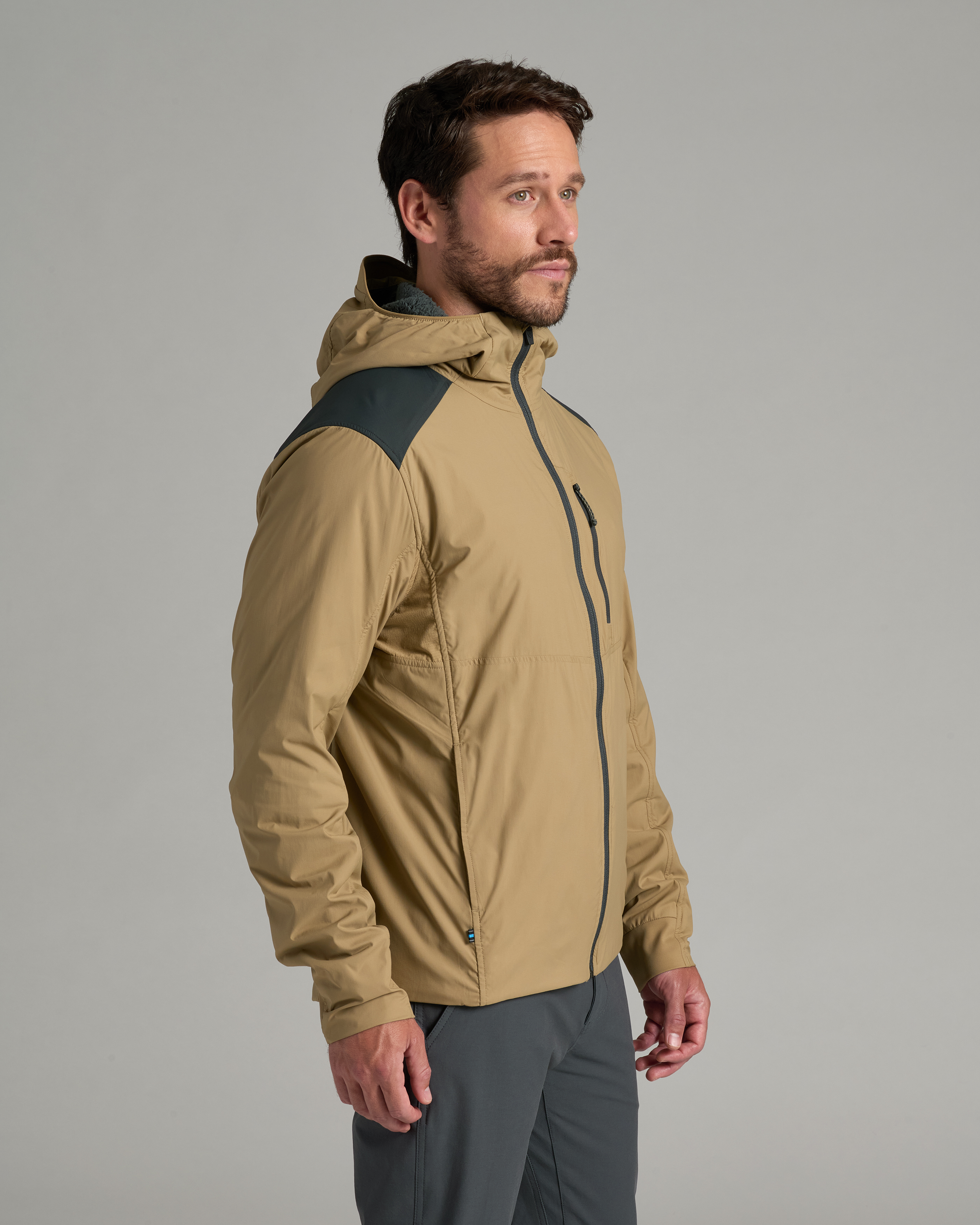 The One™ Hoody - DESERT KHAKI / DARK PINE