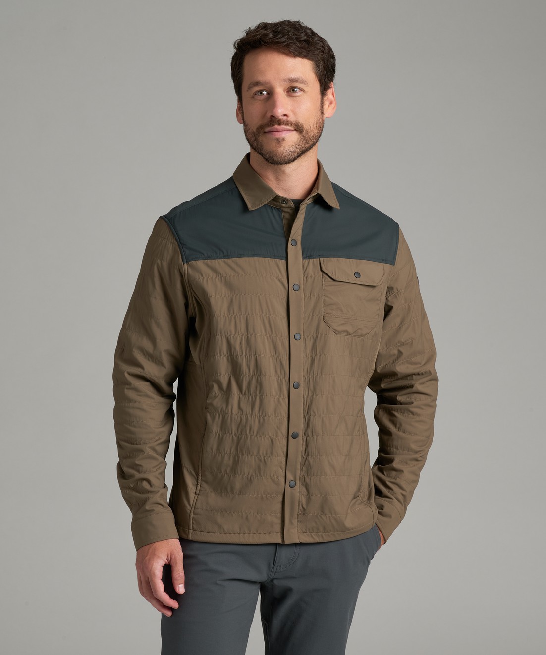 The One™ Shirt-Jac - KANTEEN / DARK PINE