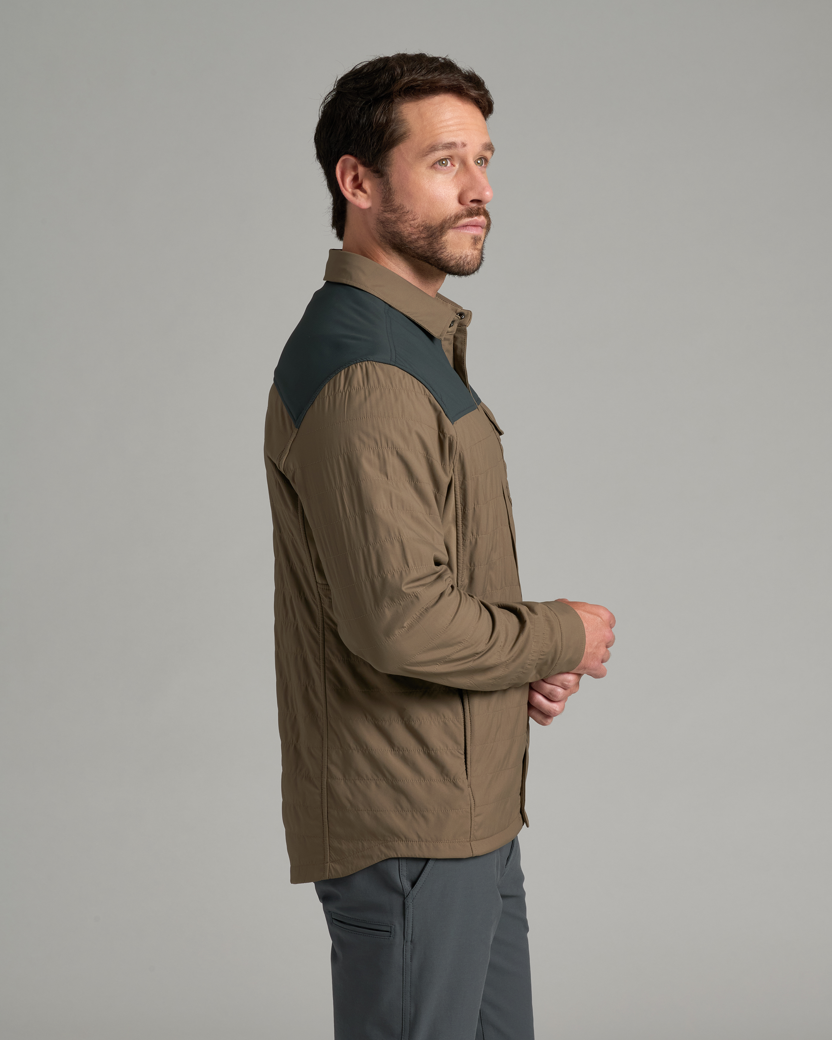 The One™ Shirt-Jac - KANTEEN / DARK PINE