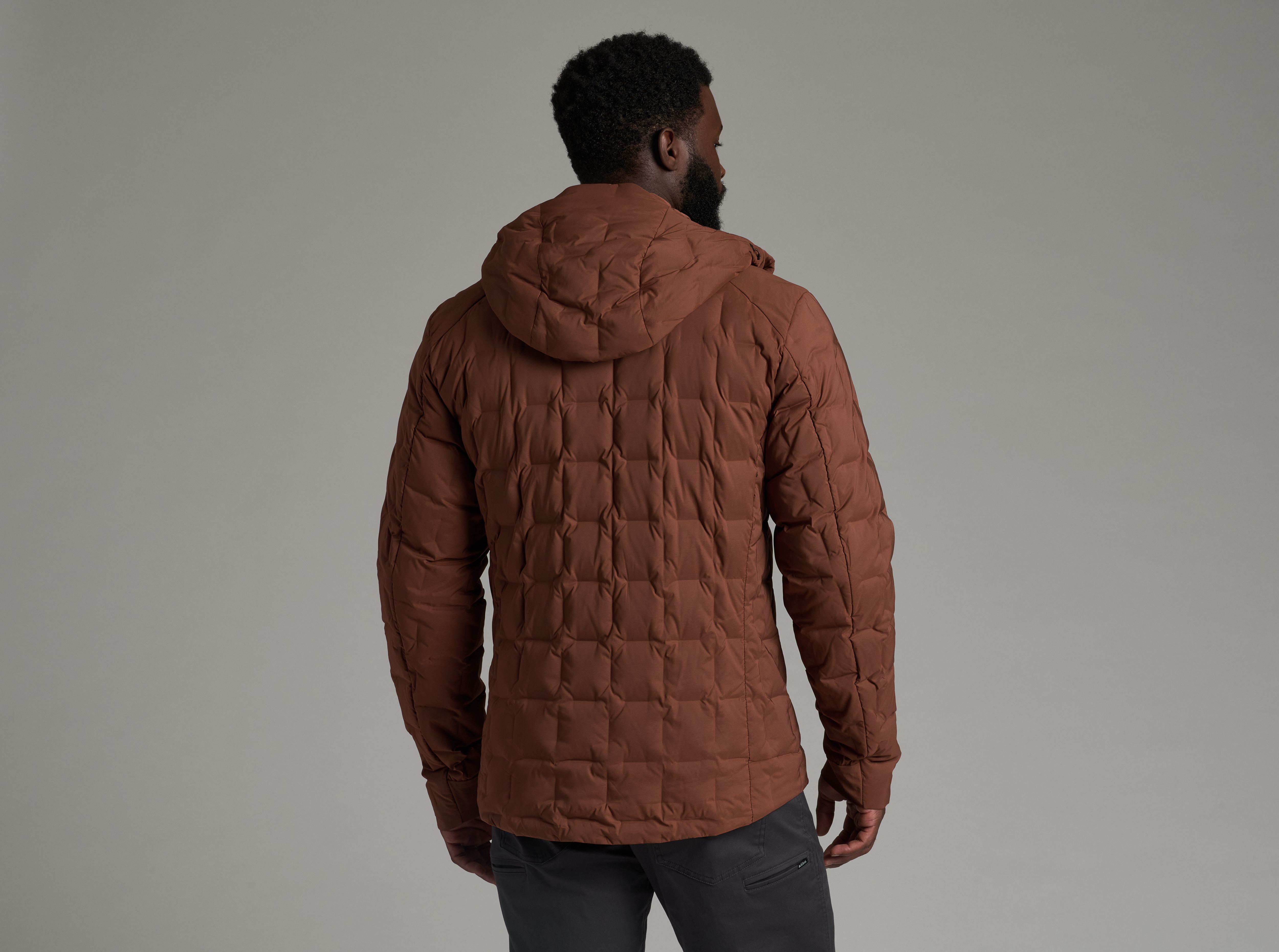 Firestorm™ Down Hoody - RUSTIC BRICK