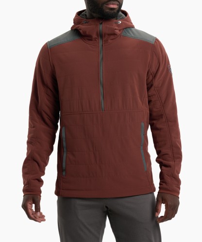 Aero™ Fleece Pullover - CHILI OIL / CARBON