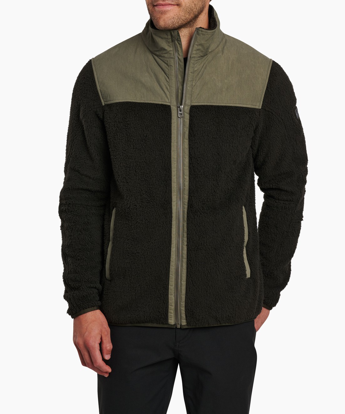 Konfluence™ Fleece Jacket - DARK MOSS / VINTAGE OLIVE