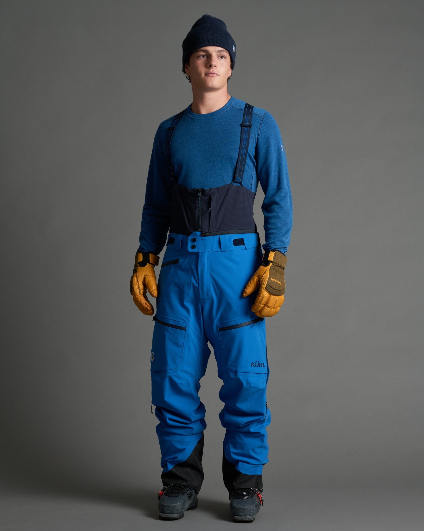 The Defiant™ Bib/Pant - KUHL BLUE