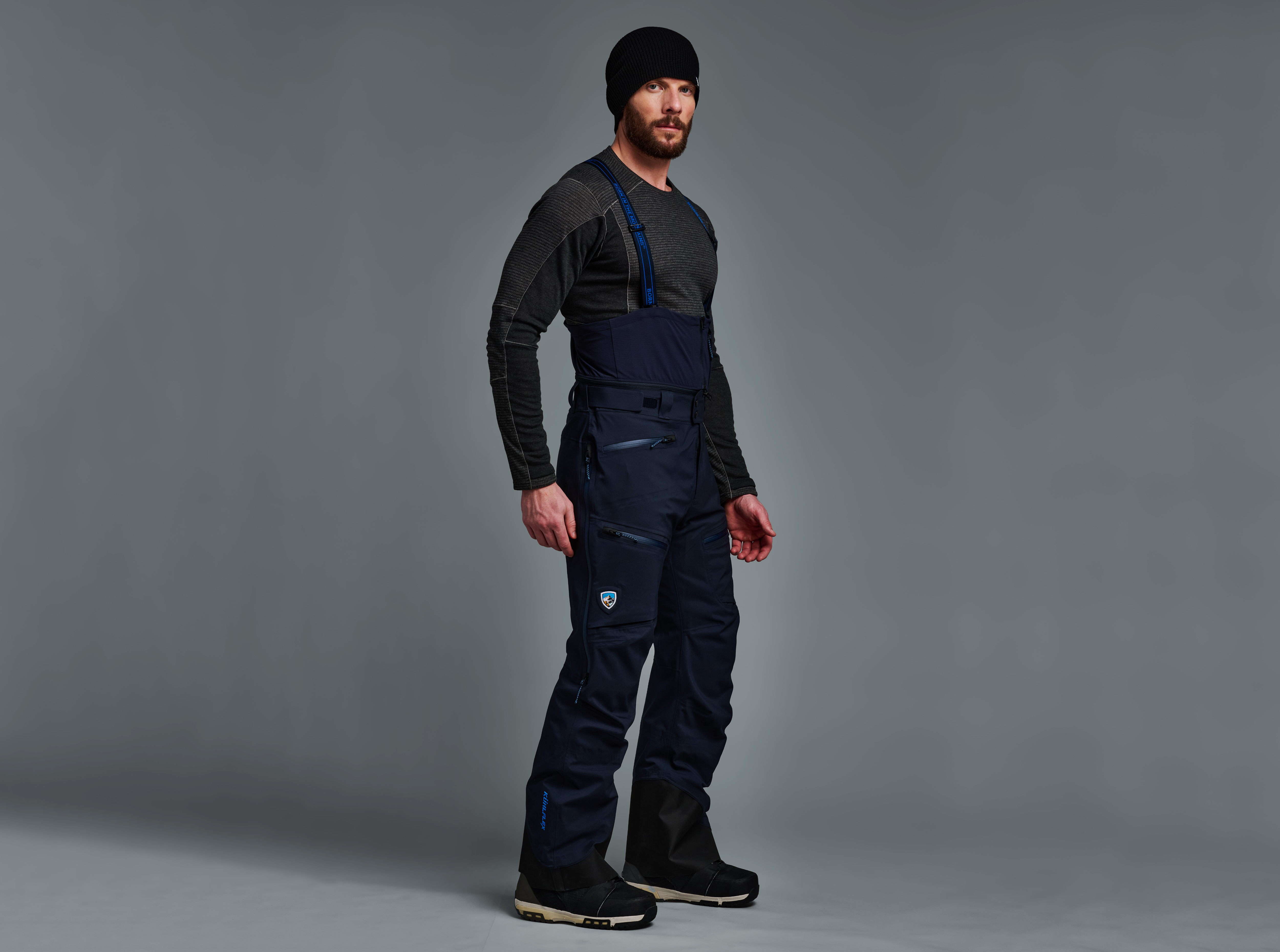 The Defiant™ Bib/Pant - PIRATE BLUE