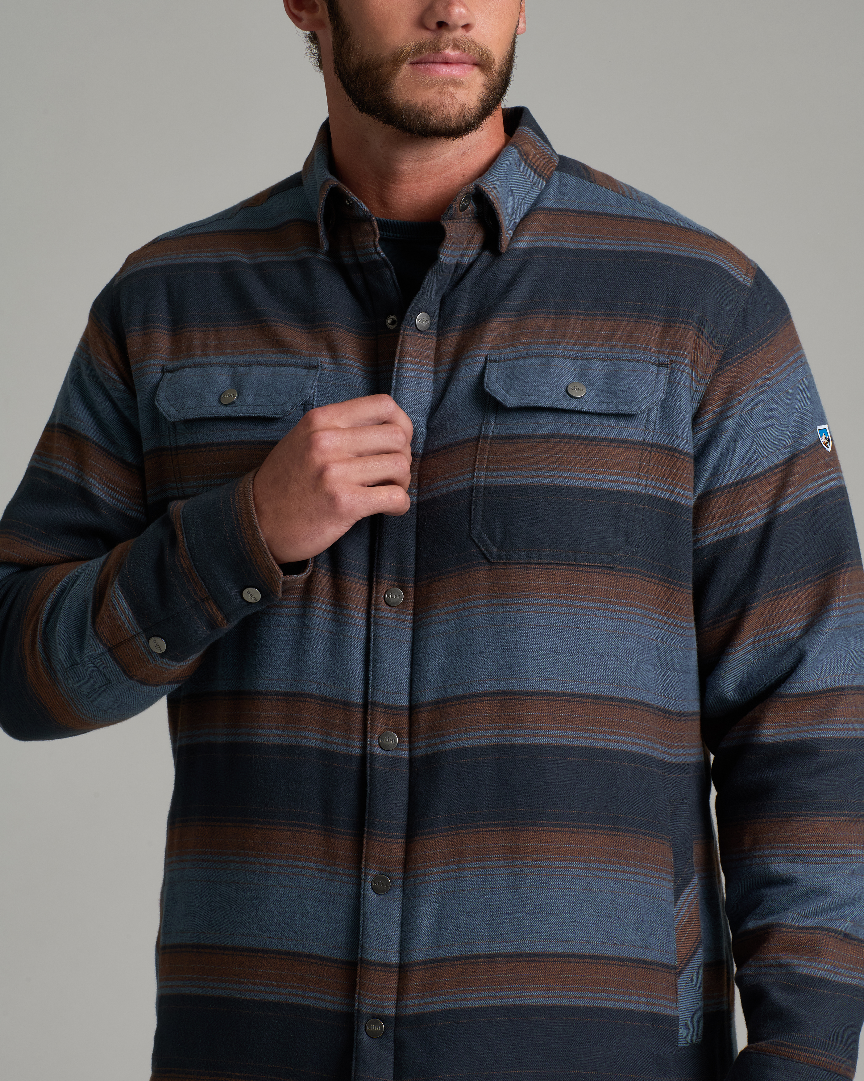 Joyrydr™ Shirt-Jac - BRONZE BLUE