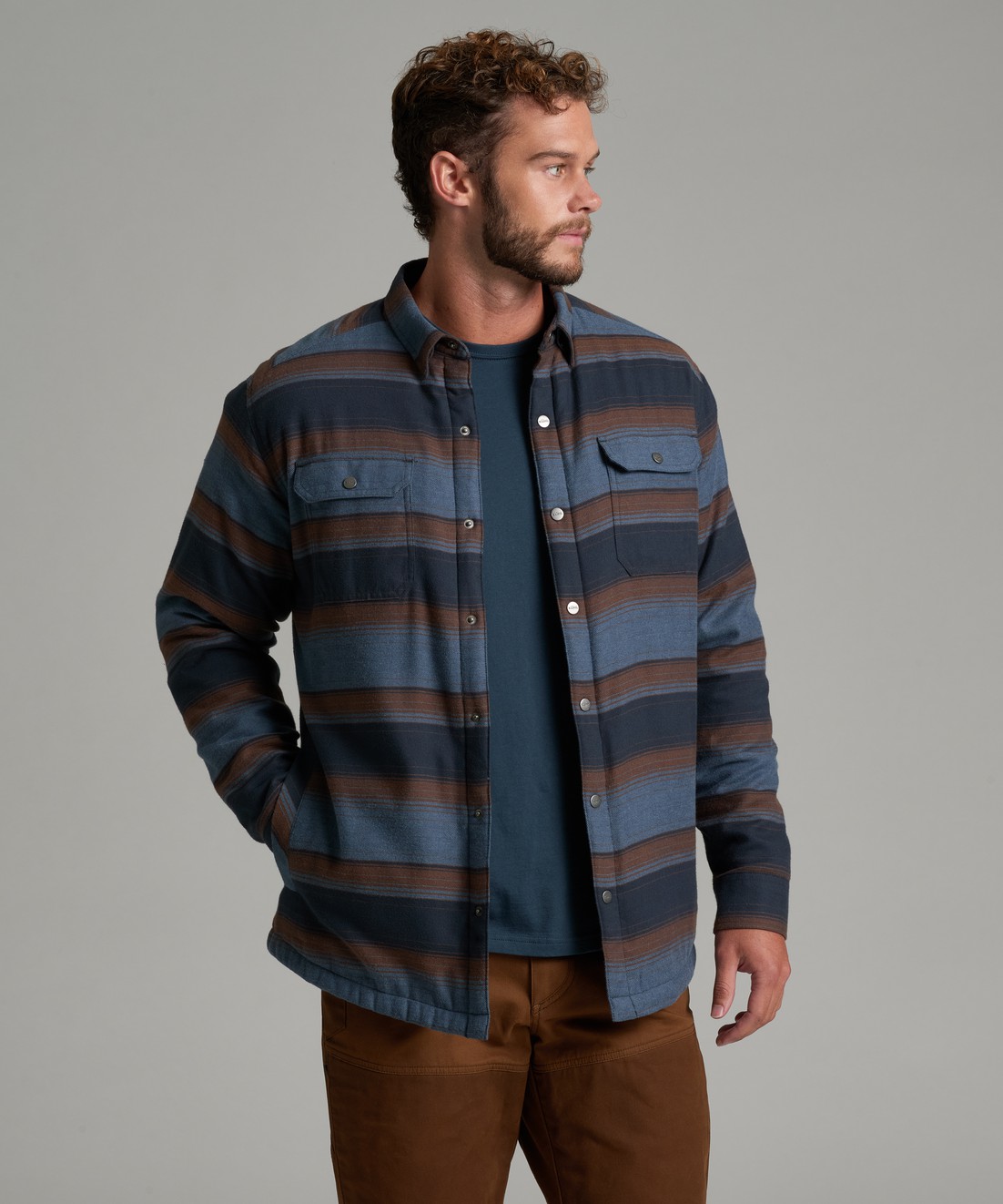 Joyrydr™ Shirt-Jac - BRONZE BLUE