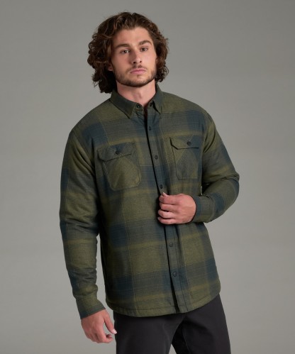 Joyrydr™ Shirt-Jac - OLIVE NIGHT