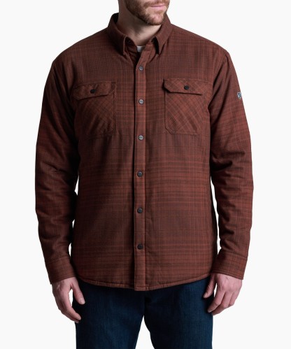 Joyrydr™ Shirt-Jac - RUSTIC BRICK