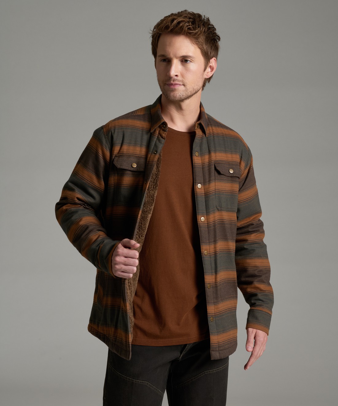 Joyrydr™ Shirt-Jac - RUSTED COPPER