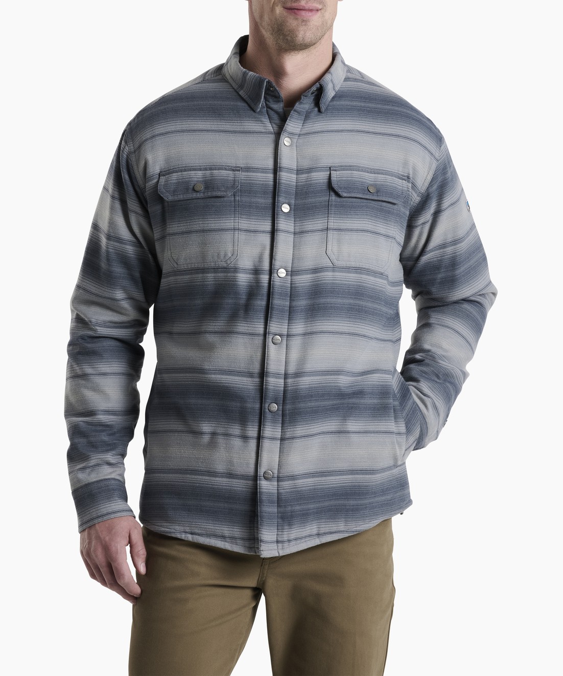 Joyrydr™ Shirt-Jac - STEEL BLUE