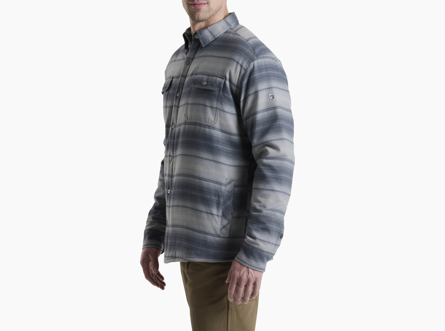 Joyrydr™ Shirt-Jac - STEEL BLUE