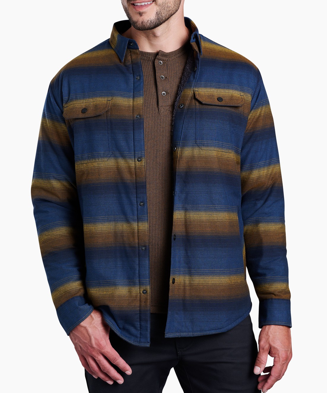 Joyrydr™ Shirt-Jac - MIDNIGHT GOLD