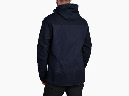 The Law™ Fleece Lined Hoody - BLACK N BLUE