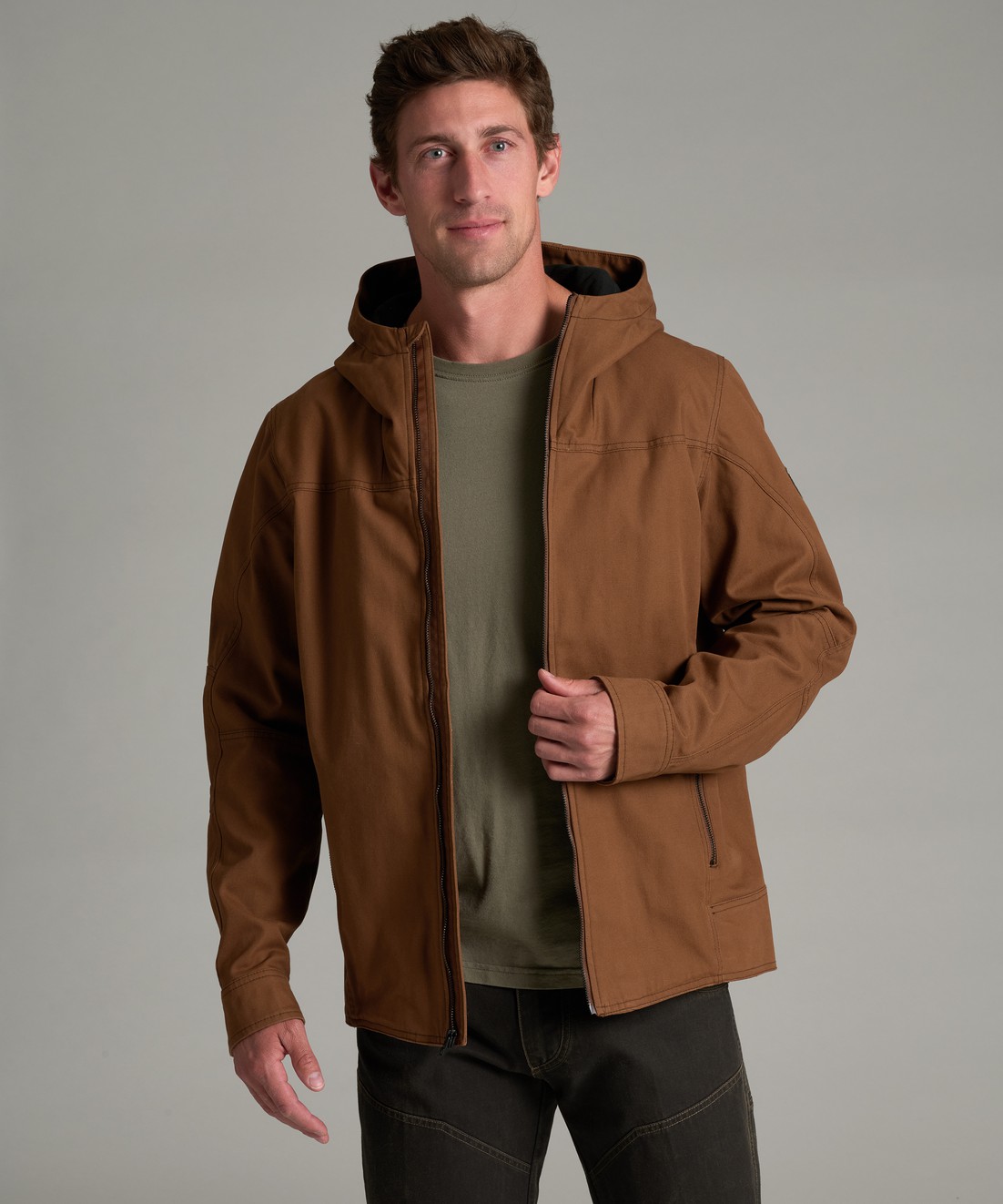 The Law™ Hoody - SADDLE BROWN