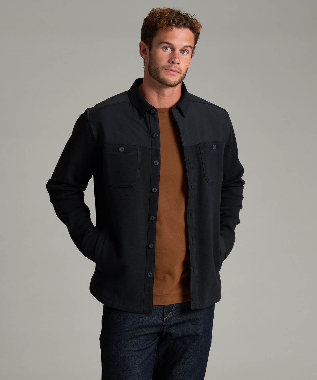 Relentr™ Shirt-Jac - BLACKOUT
