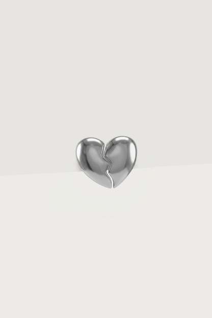 Heart Waistband Tightener - SILVER