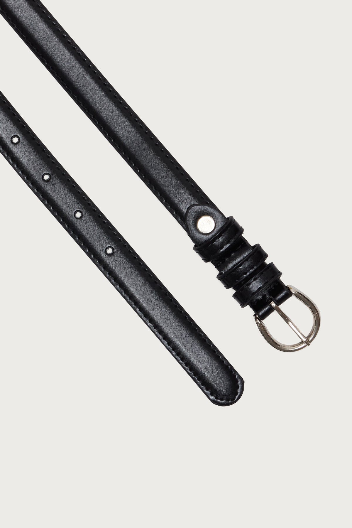 Goldey Faux Leather Belt - OXFORD