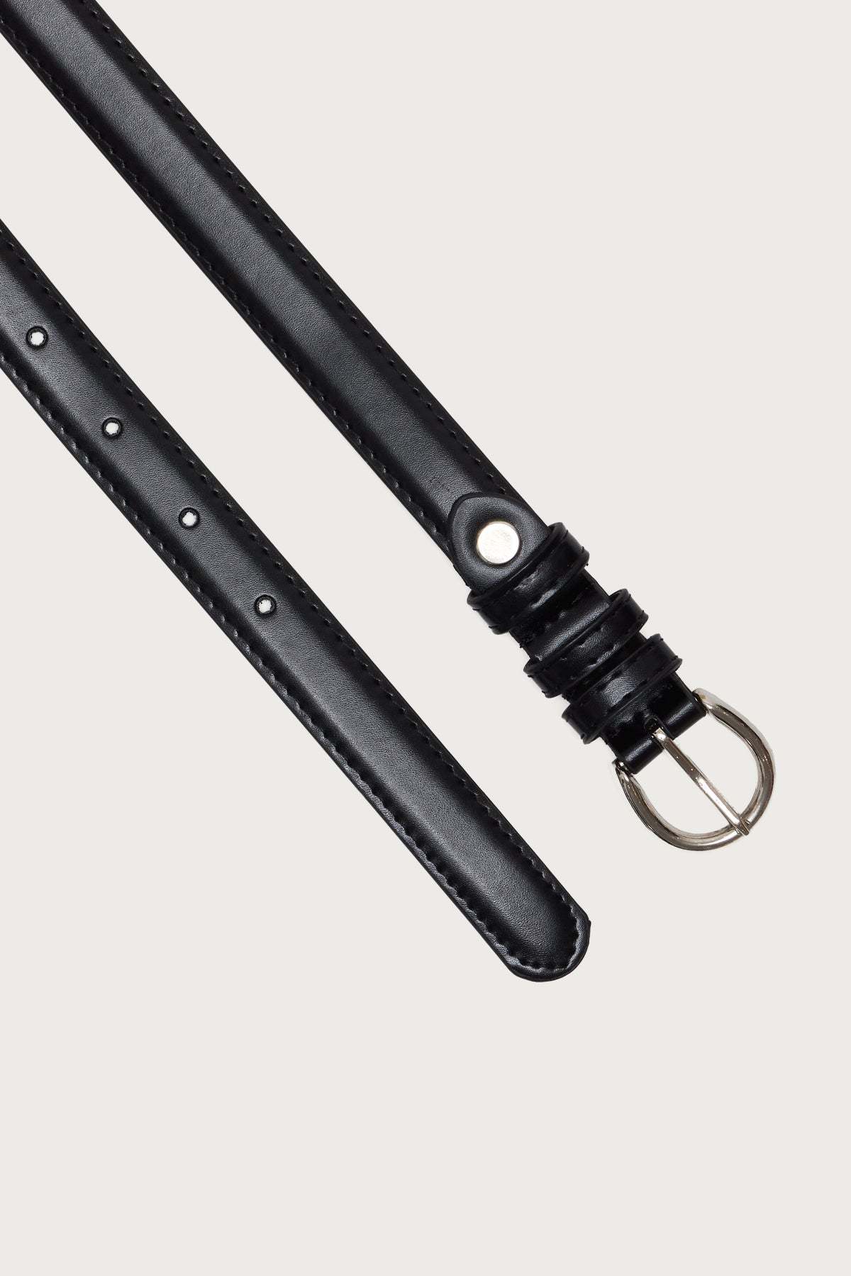 Goldey Faux Leather Belt - OXFORD