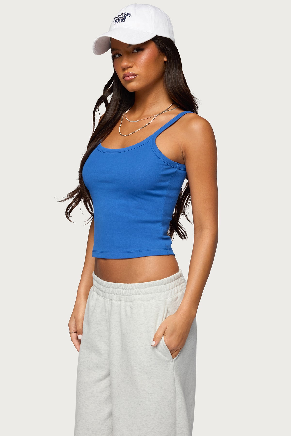 Basic Babe Tank Top - BLUE