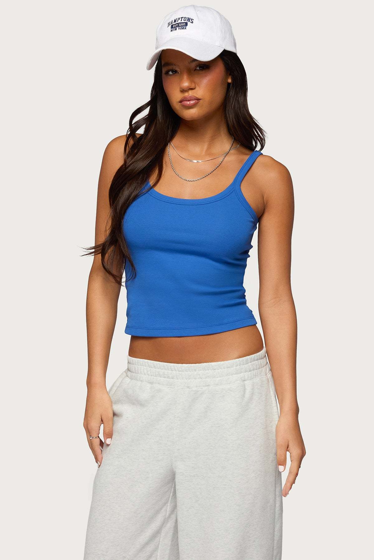 Basic Babe Tank Top - BLUE