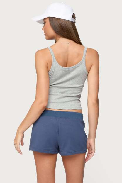 Basic Babe Tank Top - GRAY MELANGE