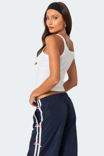 Basic Babe Tank Top - WHITE