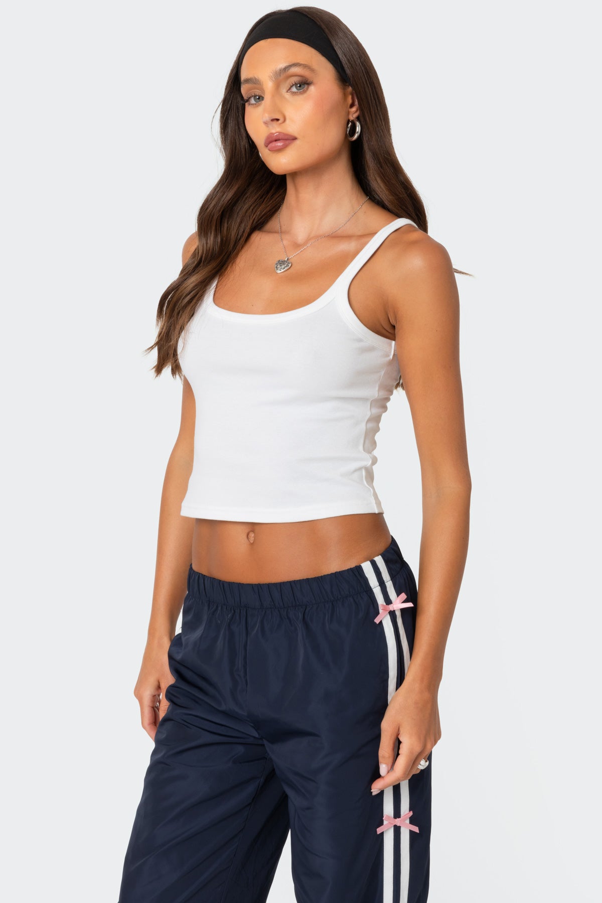 Basic Babe Tank Top - WHITE