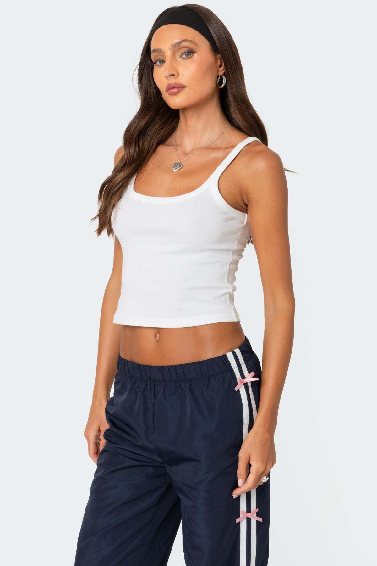 Basic Babe Tank Top - WHITE