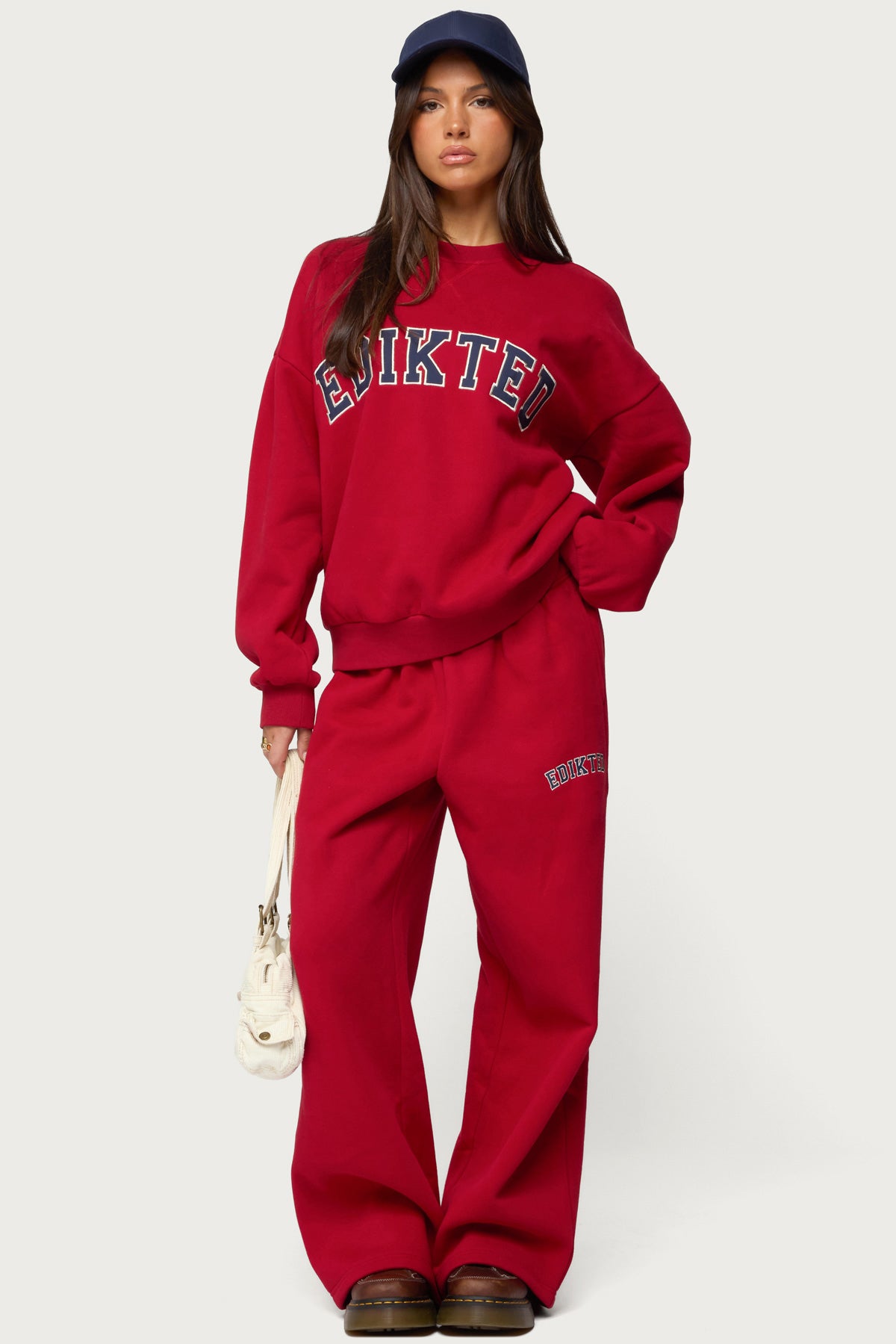 Edikted Major Sweatshirt - RED