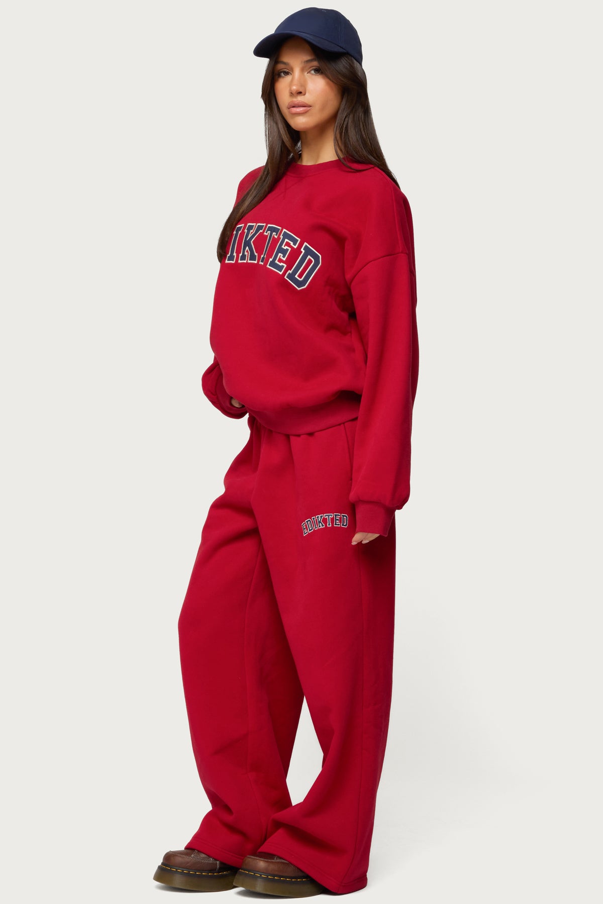 Edikted Major Sweatshirt - RED