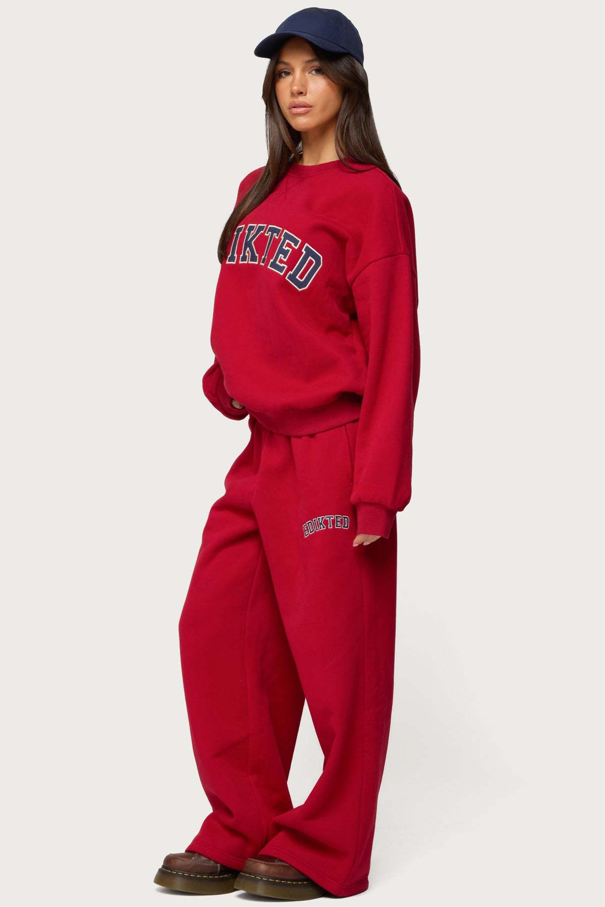 Edikted Major Sweatshirt - RED