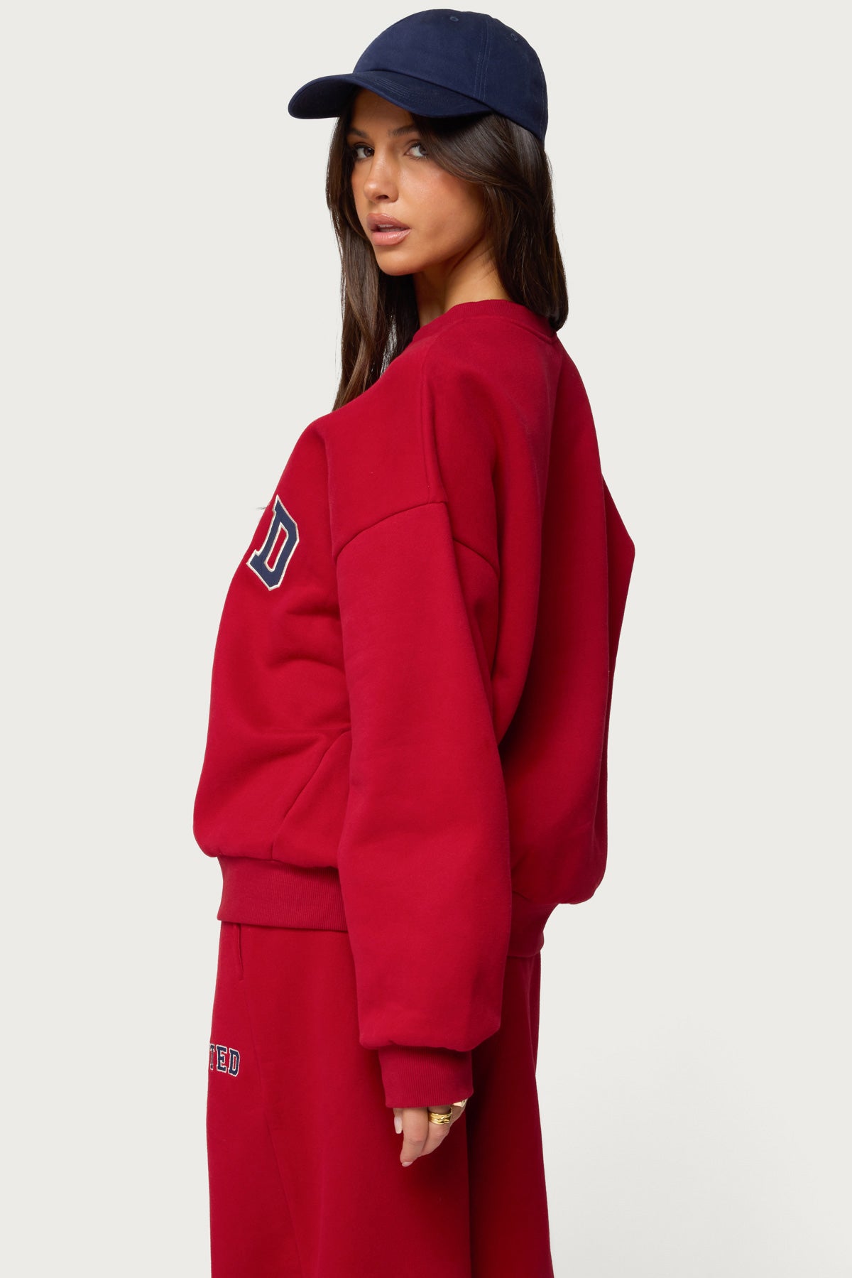 Edikted Major Sweatshirt - RED
