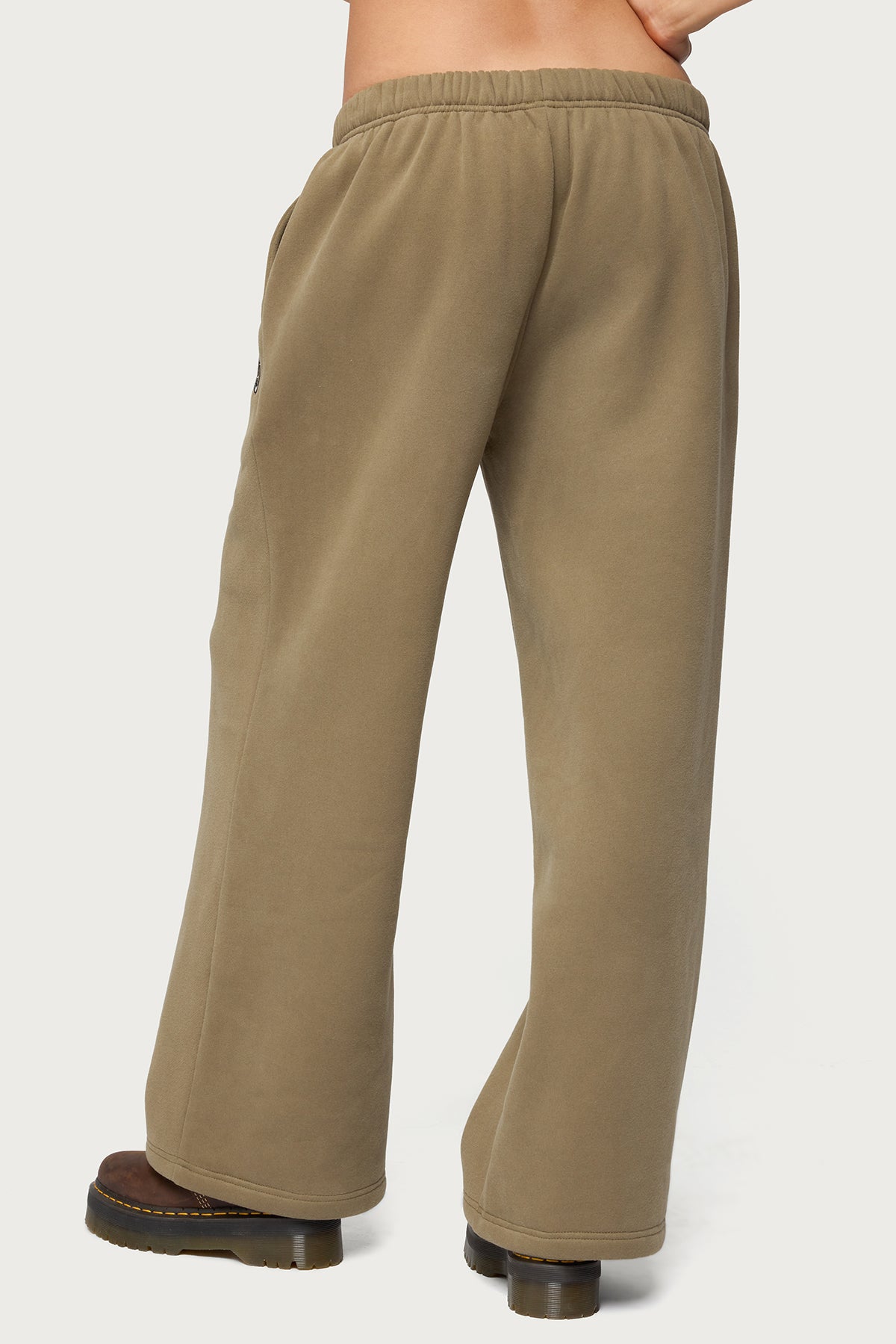 Edikted Crush Sweatpants - OLIVE
