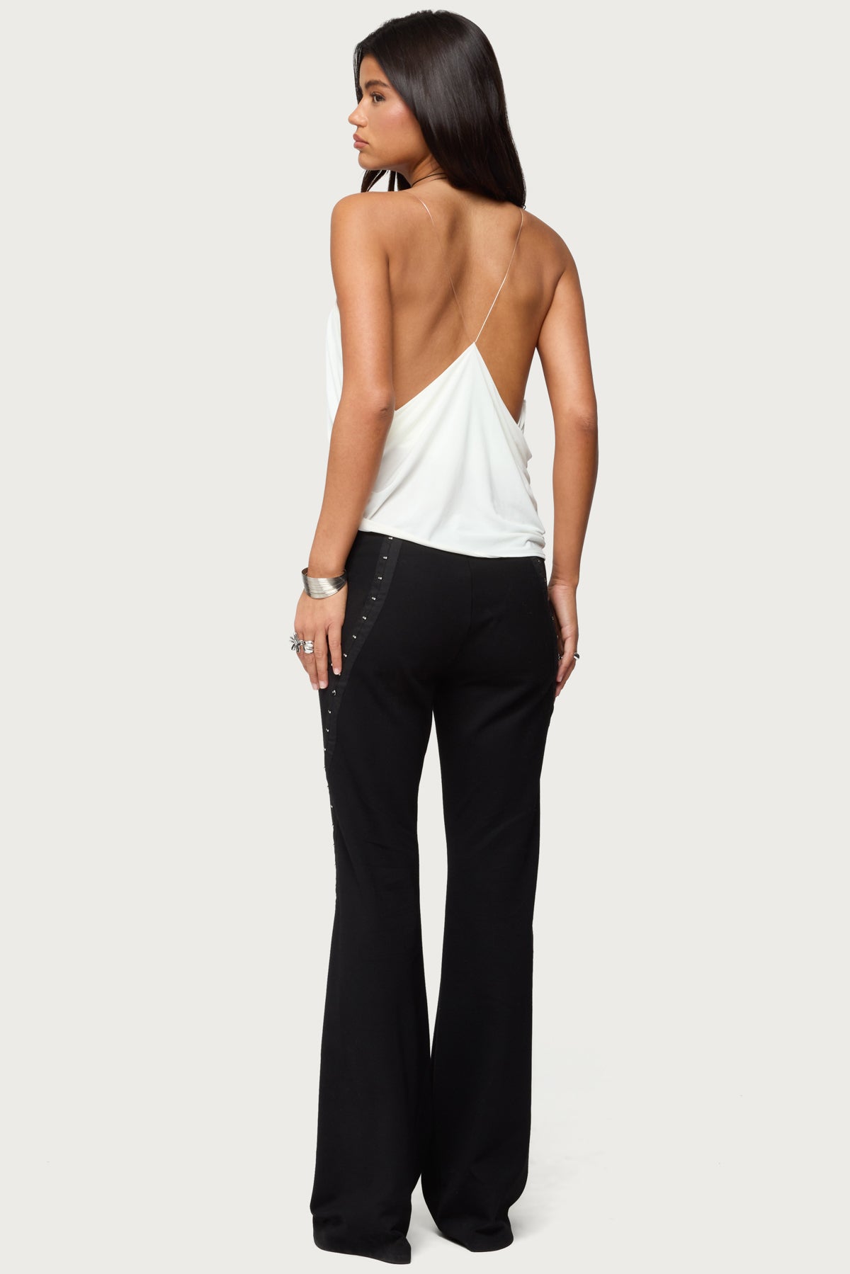 Ainsley Wrap Top - WHITE